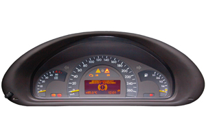 Mercedes C W203 Pixel error display error speedometer light repair