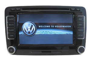 VW Navigation RNS-510 Repair display failure - pixel error / read error / drive error / GPS reception / complete failure