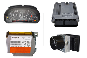 Replacement of speedometer, instrument clusters and control units