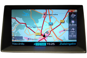 Audi A6 - Reparatur Monitor Navigation MMI