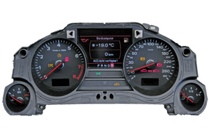 Repair of defective speedometer and instrument clusters. Repair of pointer failures, speedometer lighting, speedometer display and complete failures